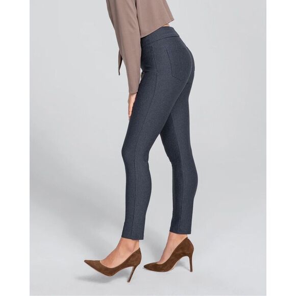 Honeylove Ever Ready Pants In Stormy Blue Size Medium - Picture 1 of 7